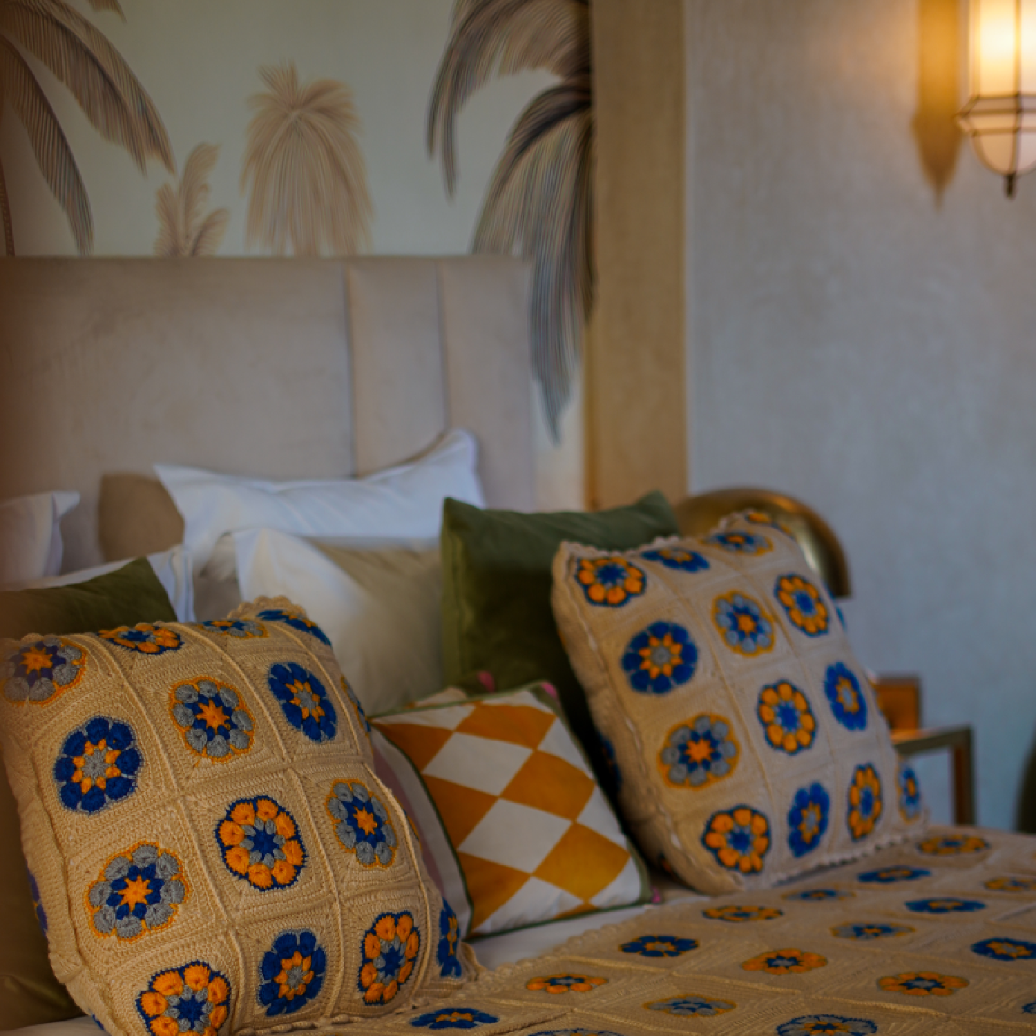 Sahara Crochet Cusion Cover