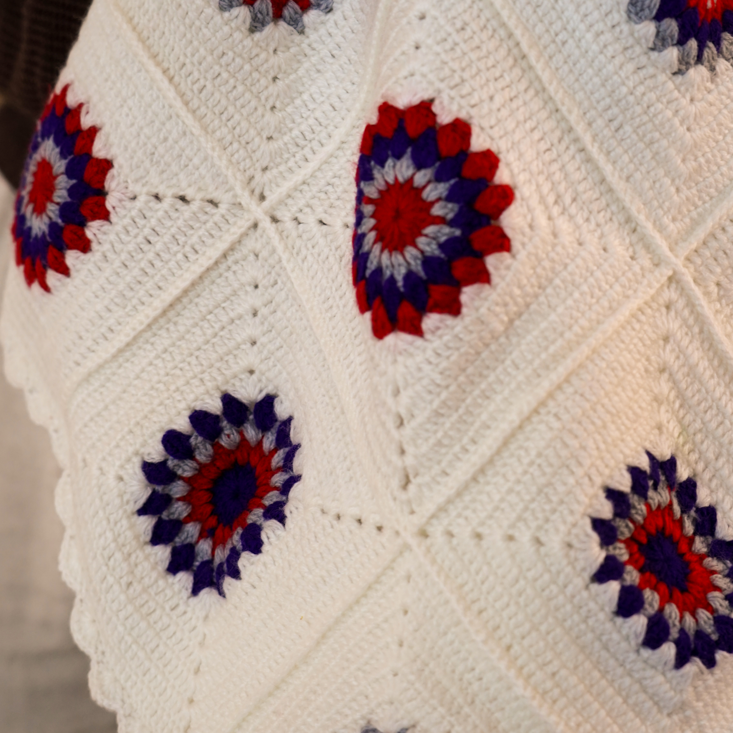 Snow Crochet Blanket