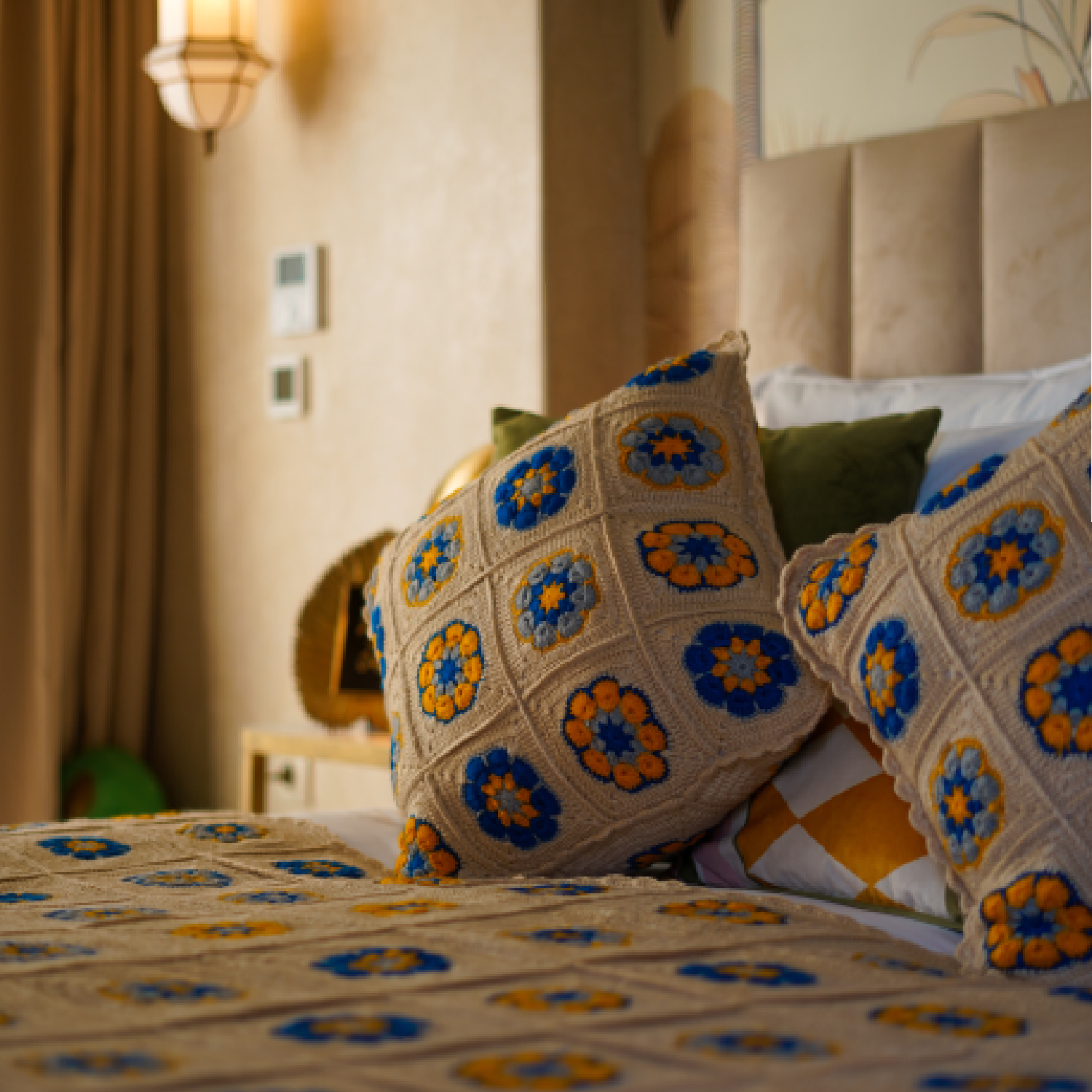 Sahara Crochet Cusion Cover