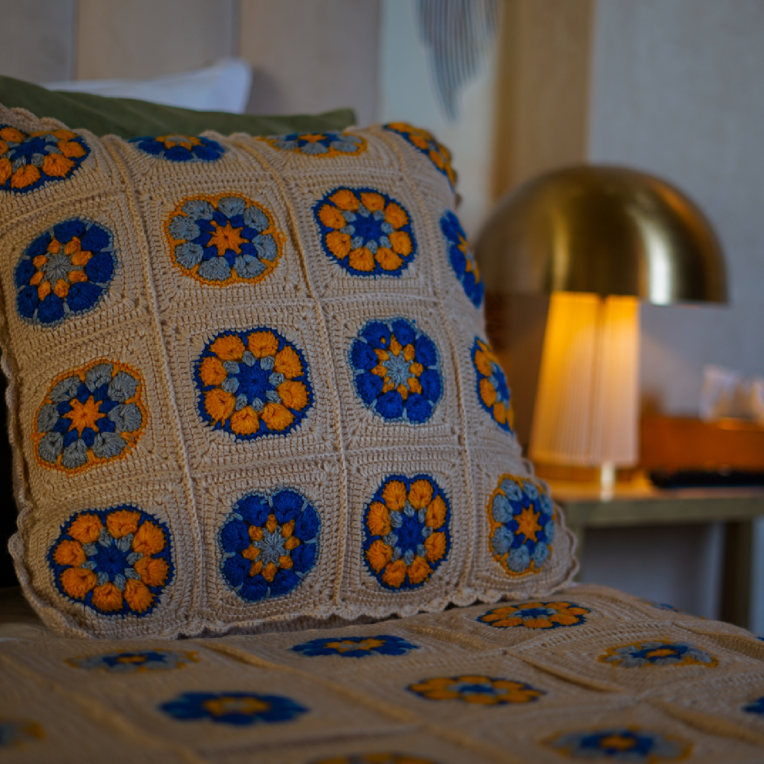 Sahara Crochet Cusion Cover