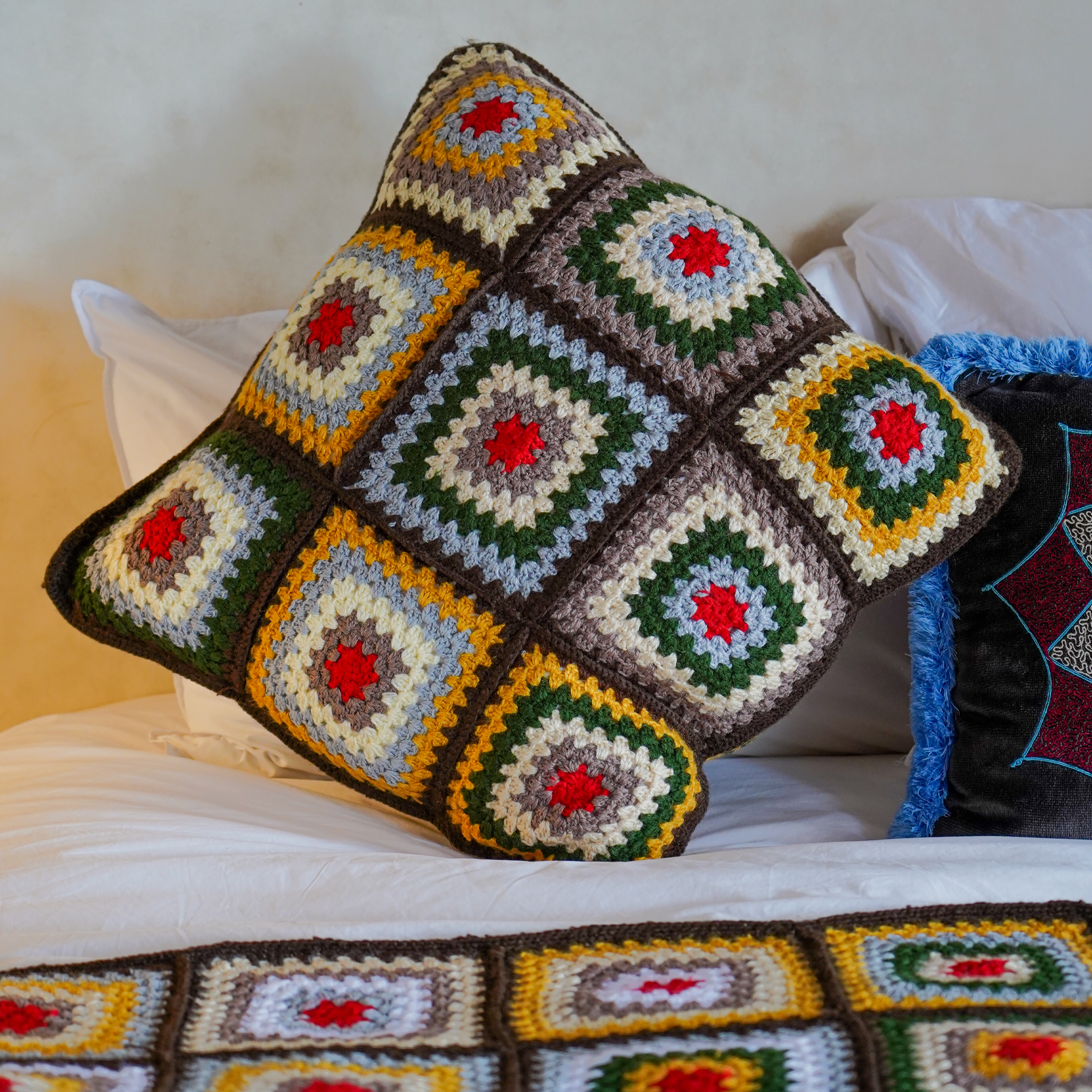 Stranger Crochet Cushion Cover