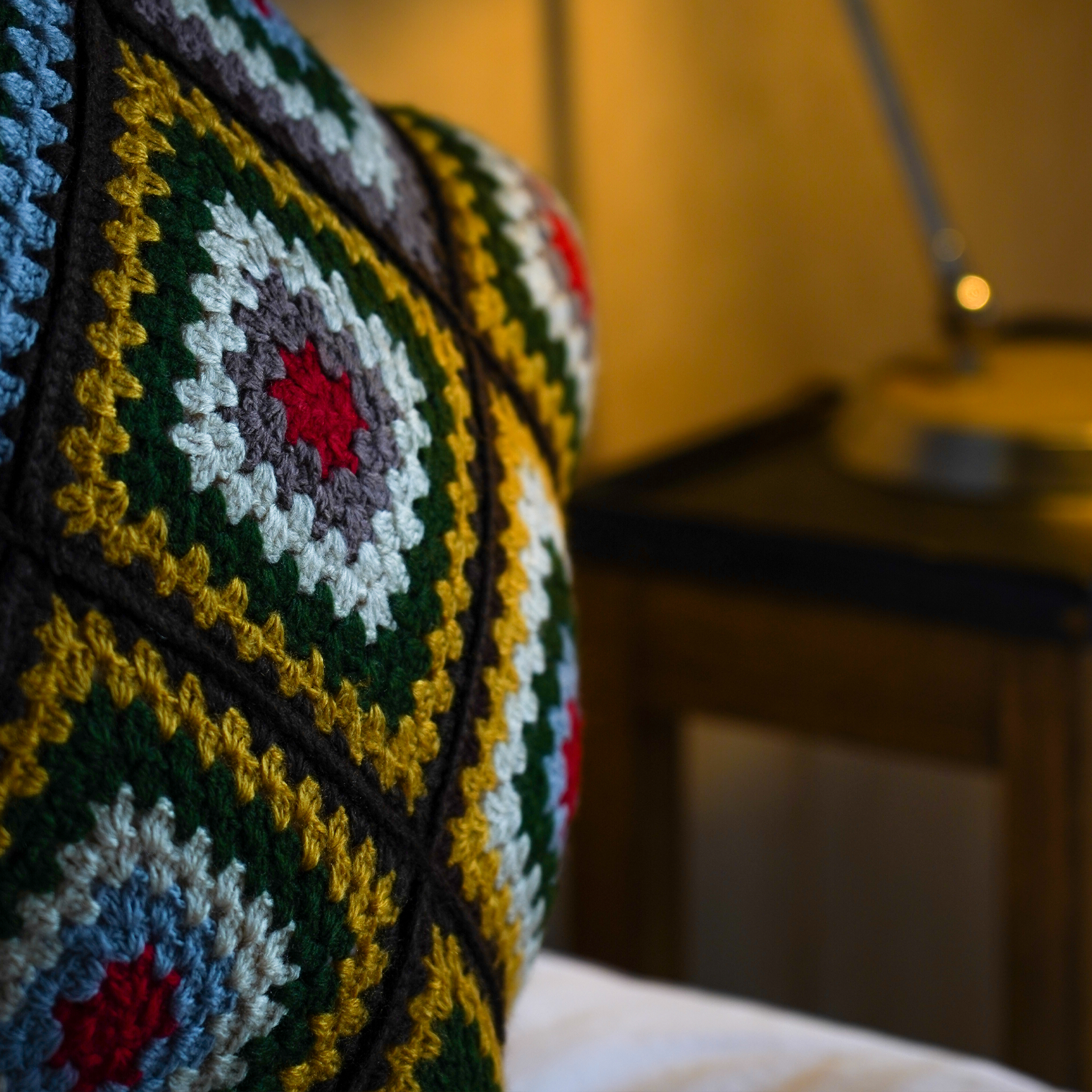 Stranger Crochet Cushion Cover