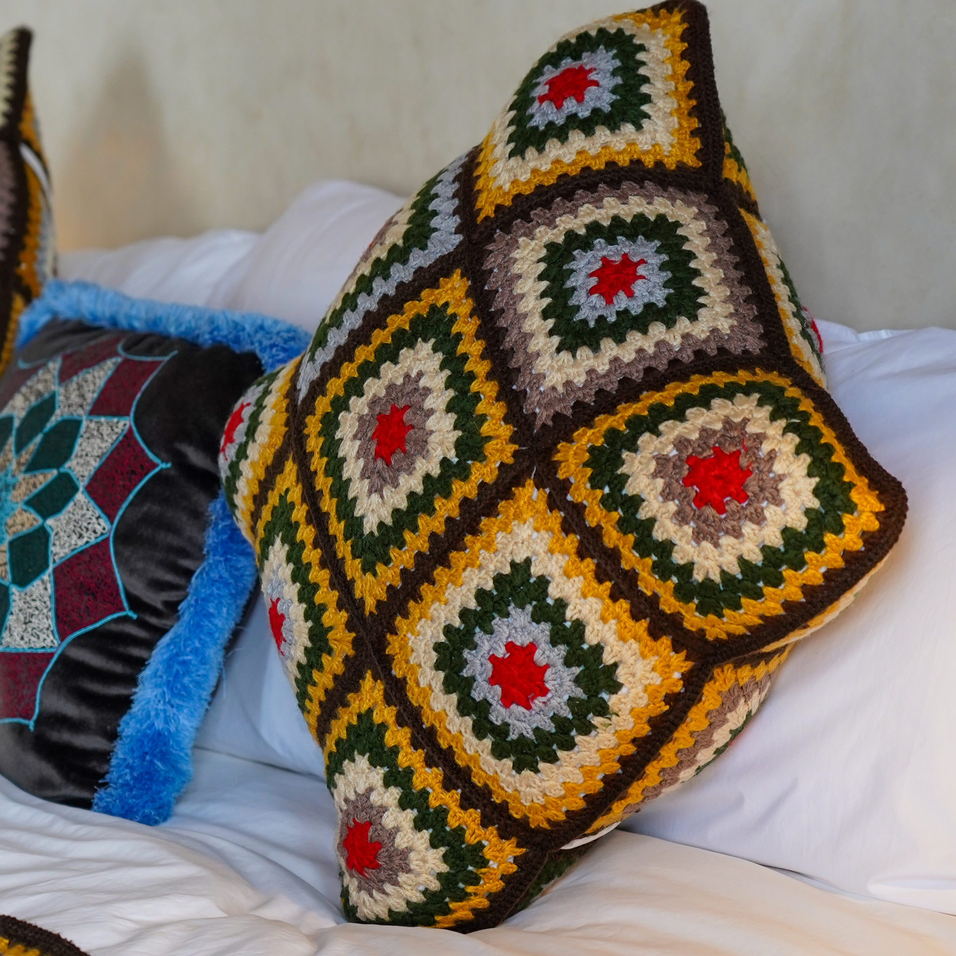 Stranger Crochet Cushion Cover